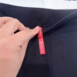 SPANX women’s Black business -Style Performance Pants with Red Logo Tag